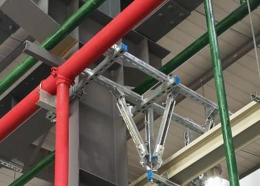 沈北新该抗震支架的整体式支吊架结构协调性好
